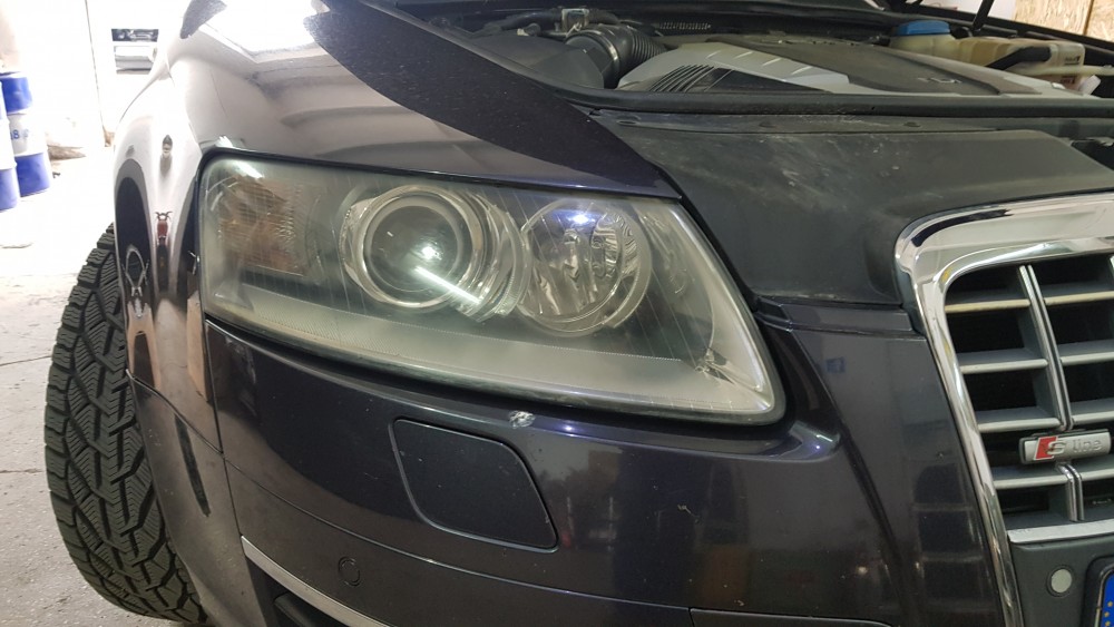 Headlight reconditioning - Audi A6 4F