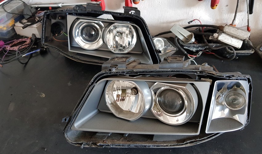 Headlight reconditioning - Audi A6 4E allroad