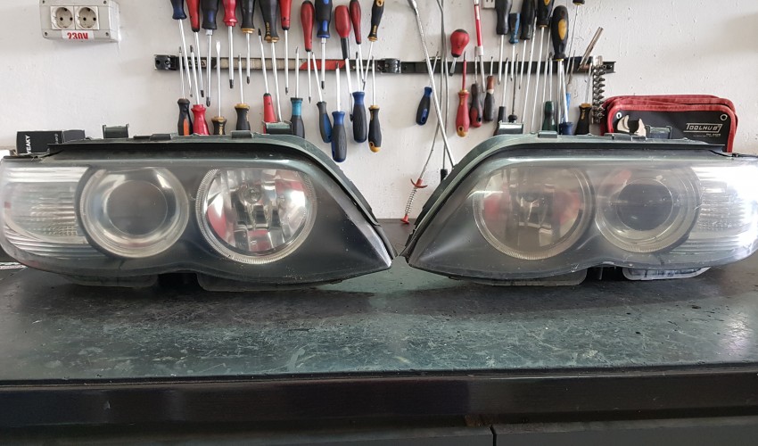 Headlights rebuilding - BMW X5 E53